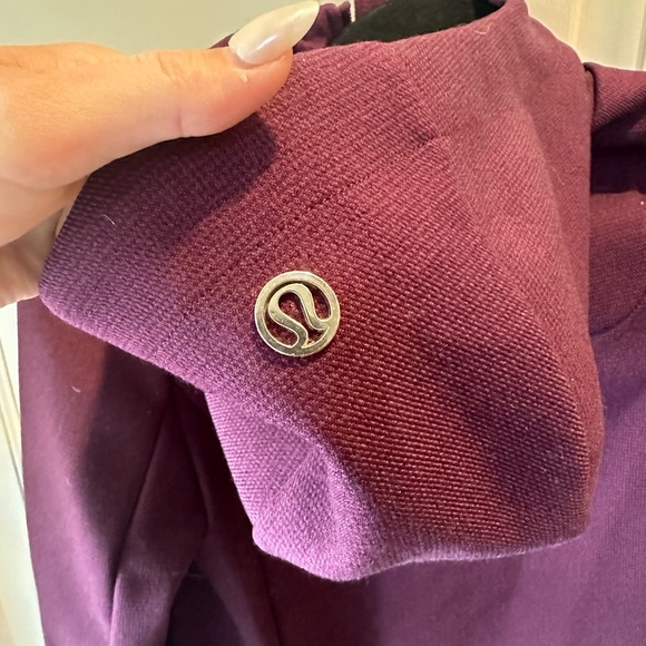 Lululemon Purple MidThigh Length Coat 2/4 - Picture 5 of 6